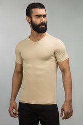 Beige Basic Tee JVN-SIG-D021